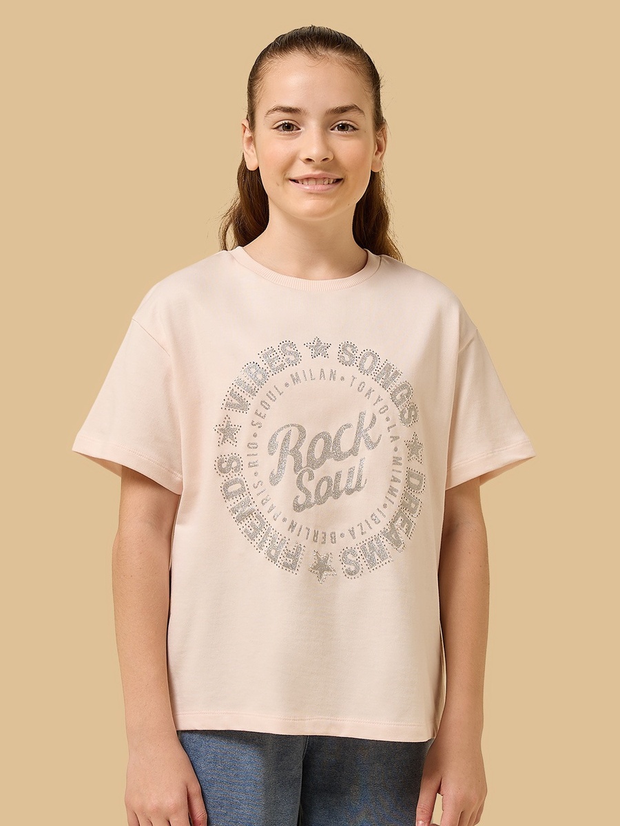Embellished Cotton T-Shirt