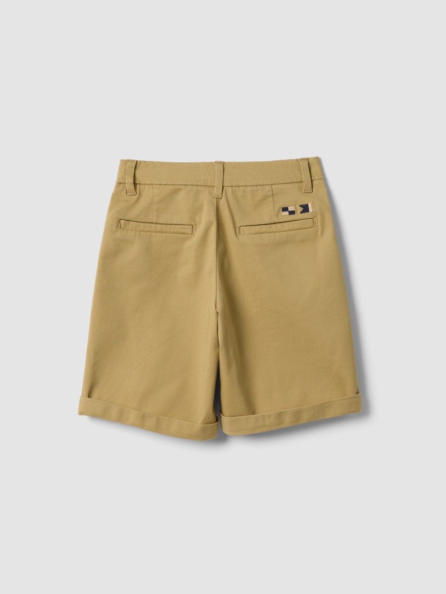 Boys Stretch Cotton Chino Shorts