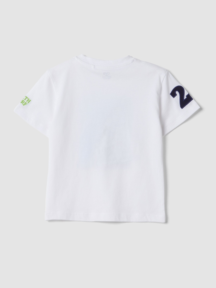 Boys Graphic Print Cotton T-Shirt