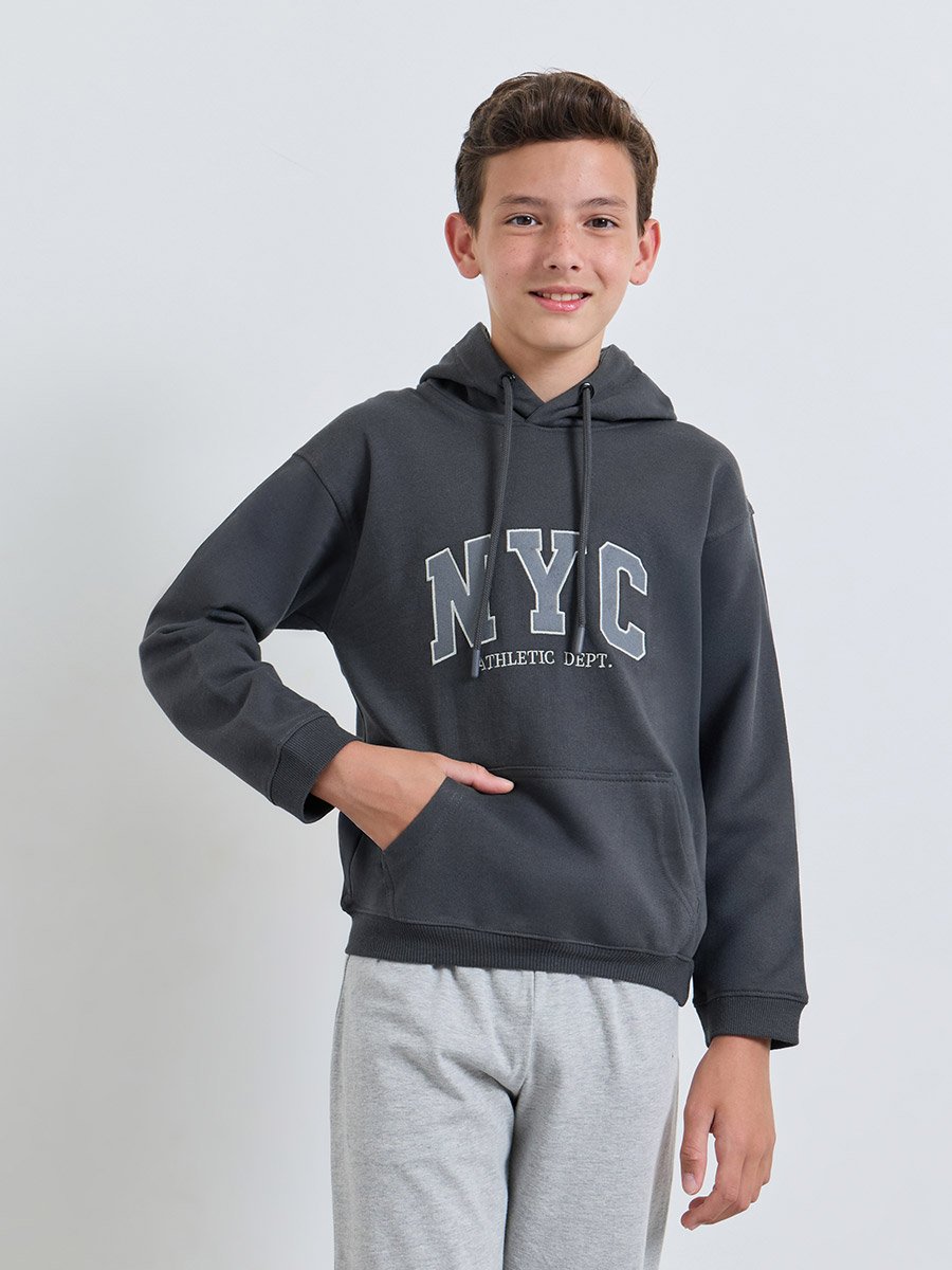 Teen Boys NYC Graphic Relaxed Hoodie
