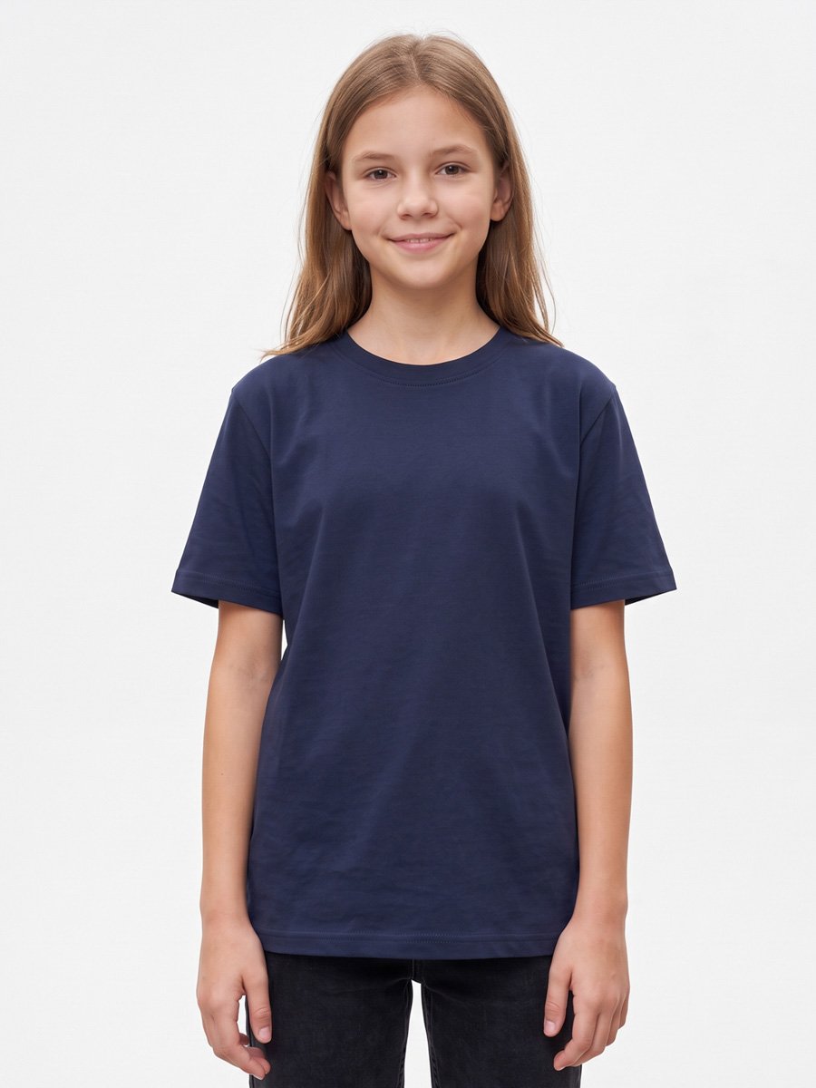 Girls Round Neck T-Shirt