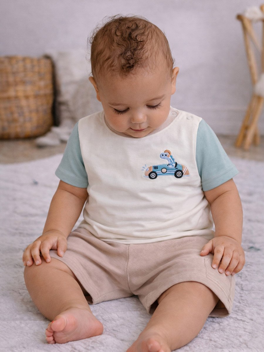 Baby Boys Graphic T-Shirt and Shorts Set