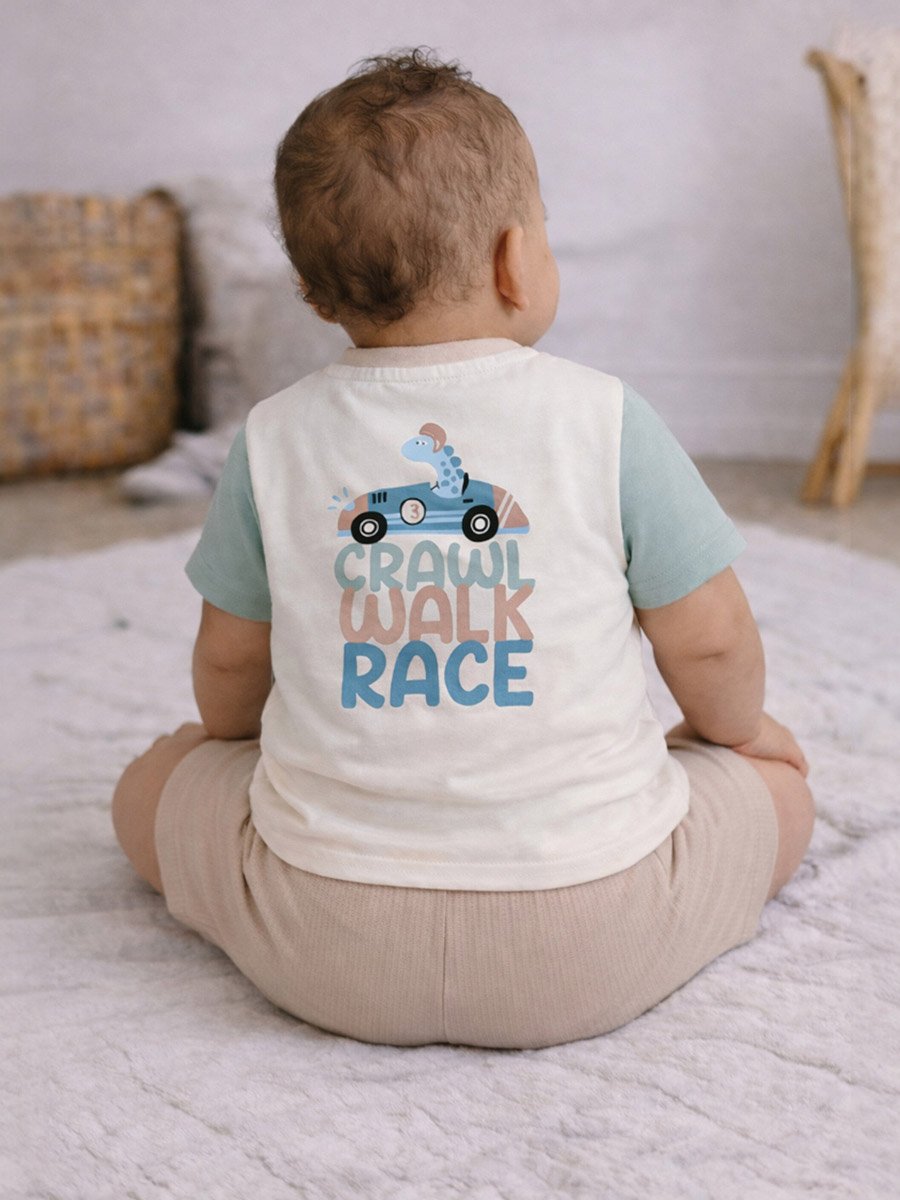 Baby Boys Graphic T-Shirt and Shorts Set