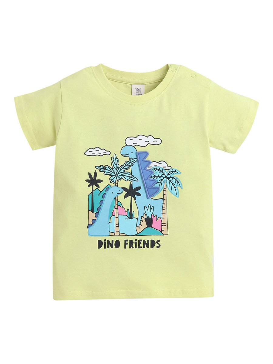 Baby Boys Dino Friends Graphic T-Shirt and Shorts Set