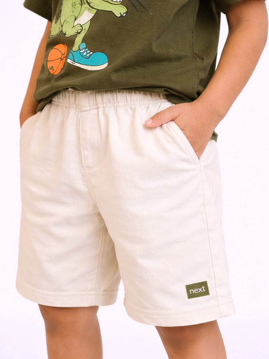 Boys Cotton Graphic T-Shirt and Shorts Set