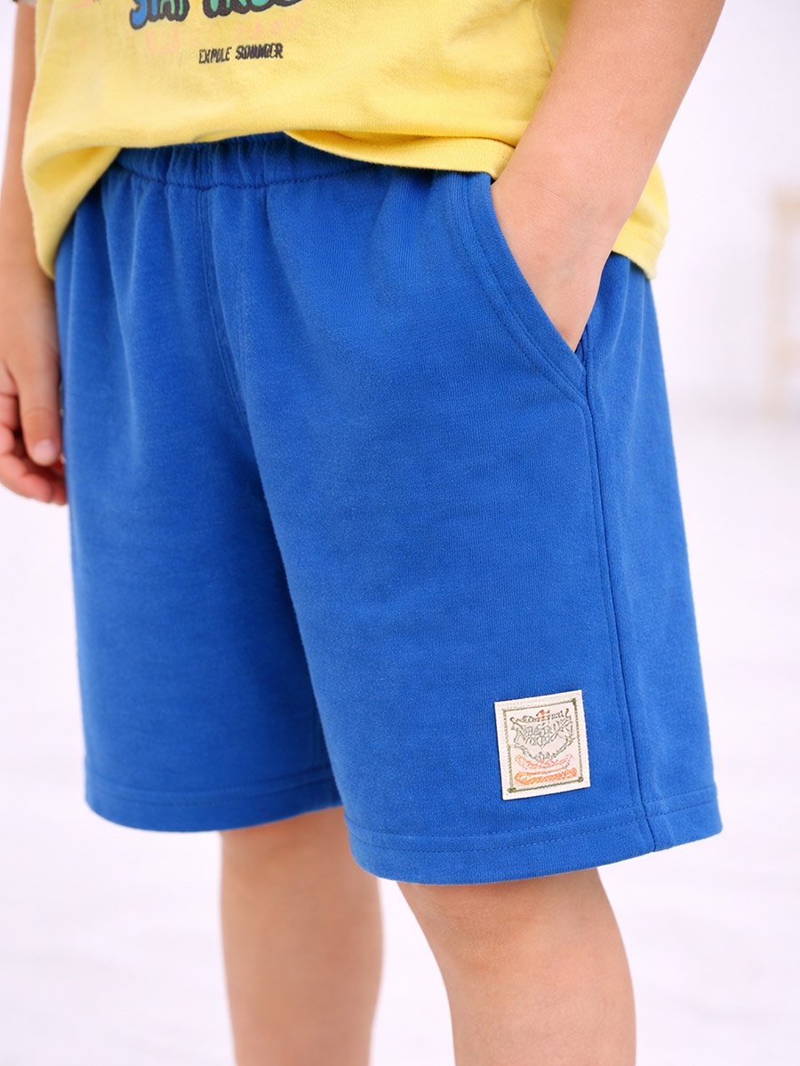 Boys Cotton Graphic T-Shirt and Shorts Set