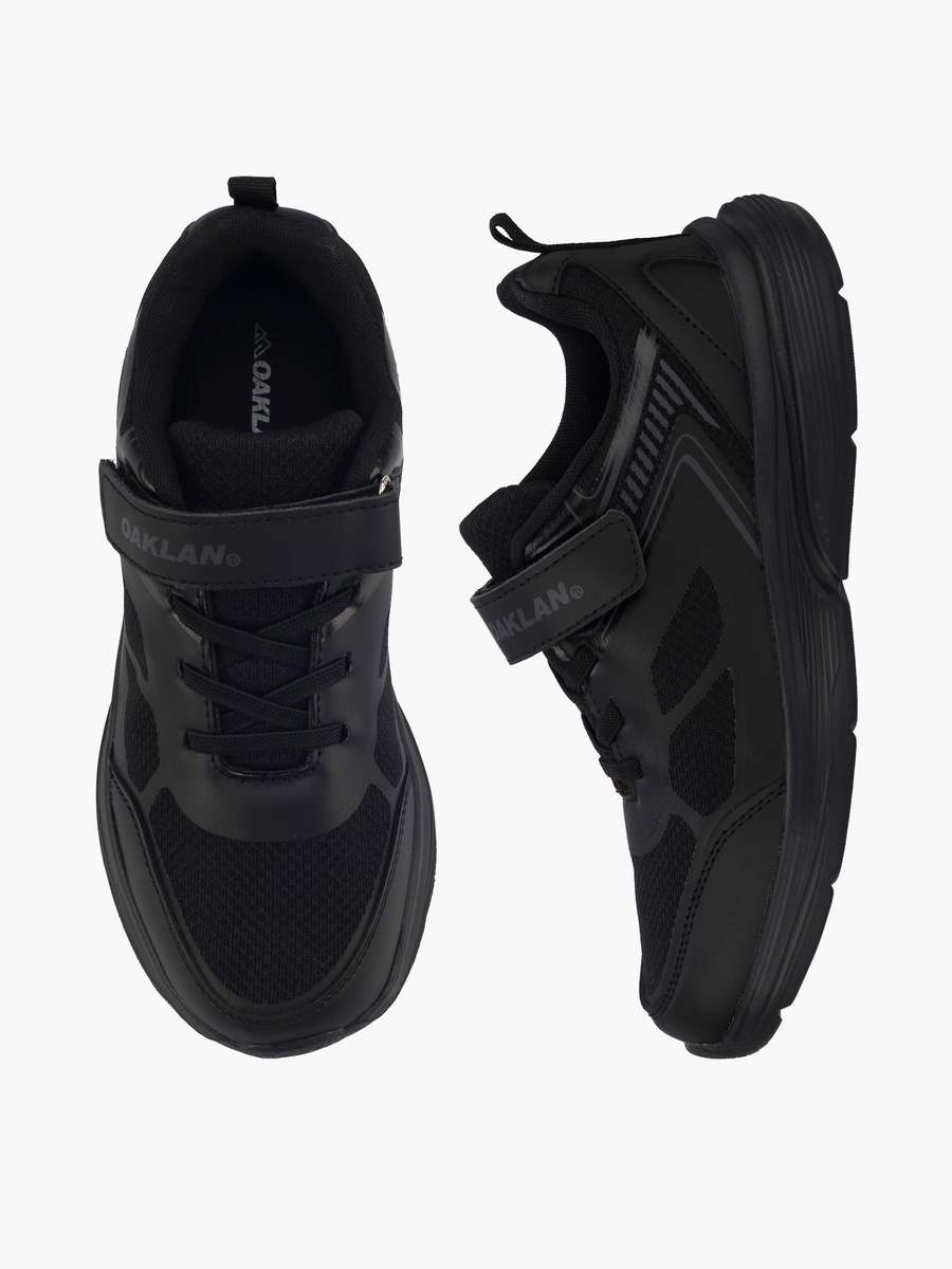 Boys Hook and Loop Running Shoes