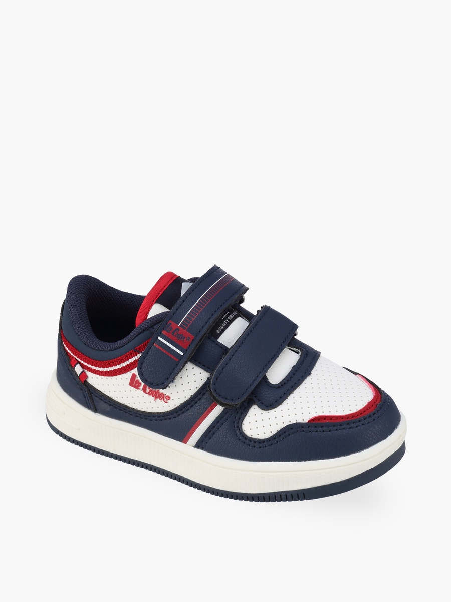 Boys Hook and Loop Ankle Sneakers