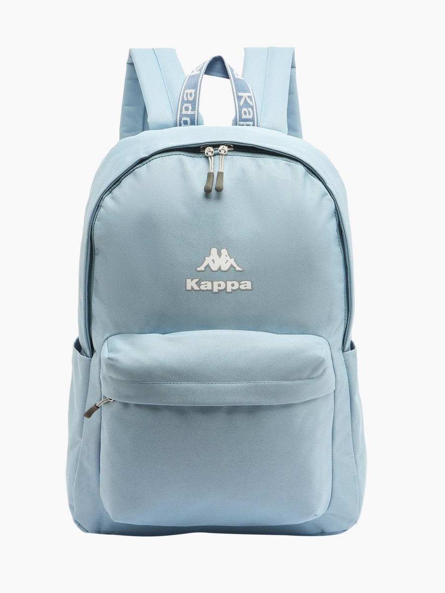 Logo Print Backpack with Adjustable Straps