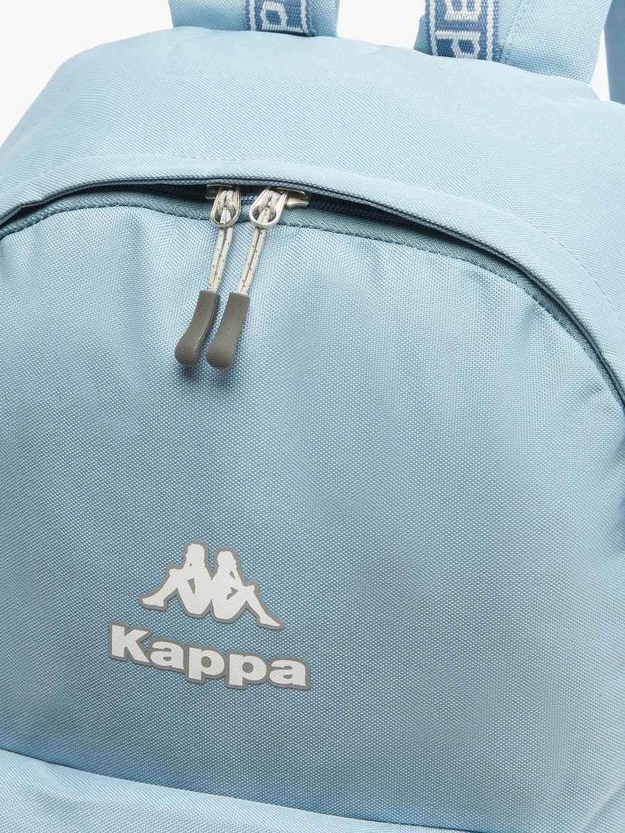 Logo Print Backpack with Adjustable Straps