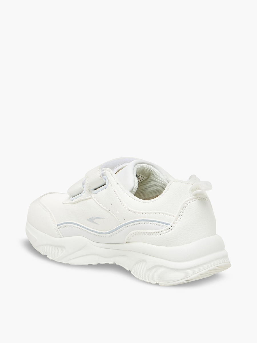 Unisex Panelled Hook and Loop School Shoes
