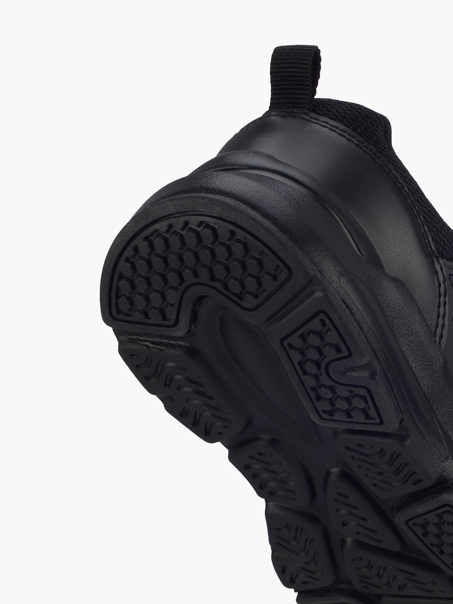 Boys Light-Up Hook and Loop School Shoes