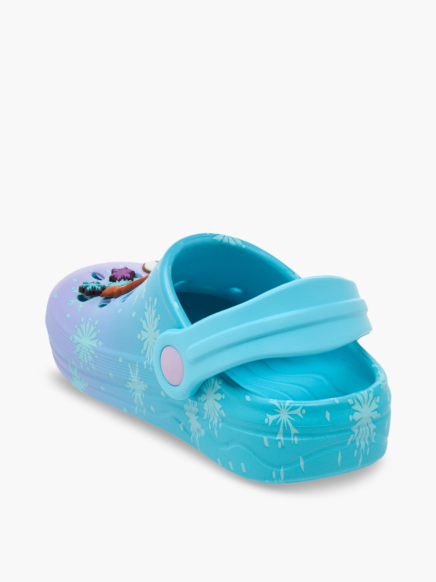 Girls Frozen Jibbitz Charm Clogs
