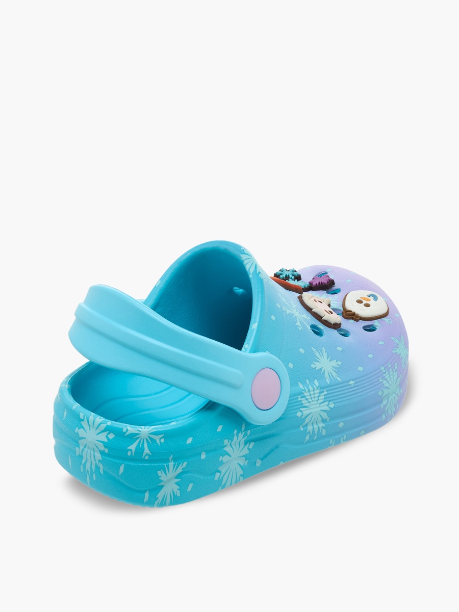Girls Frozen Jibbitz Charm Clogs