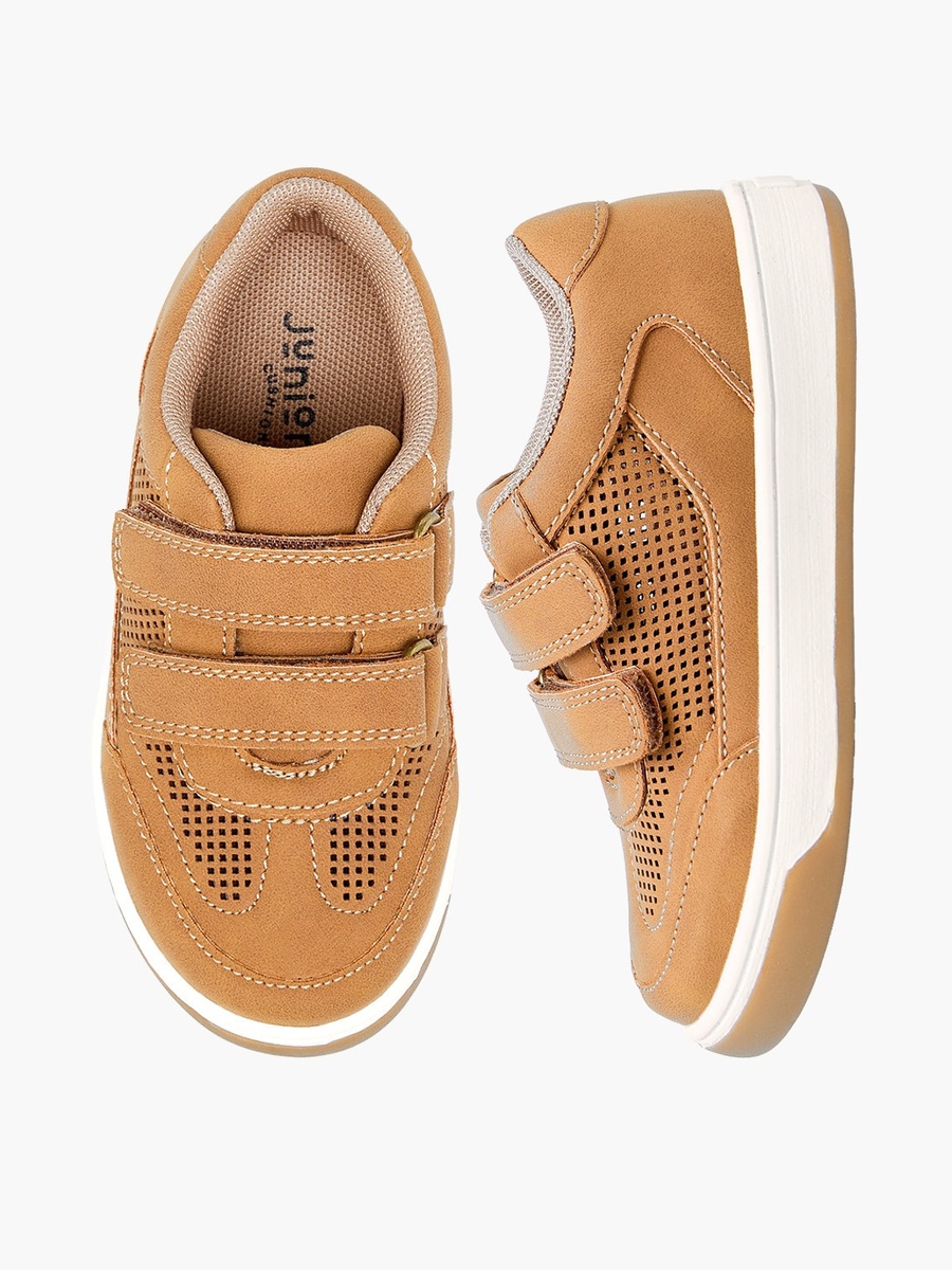 Boys Hook and Loop Ankle Sneakers