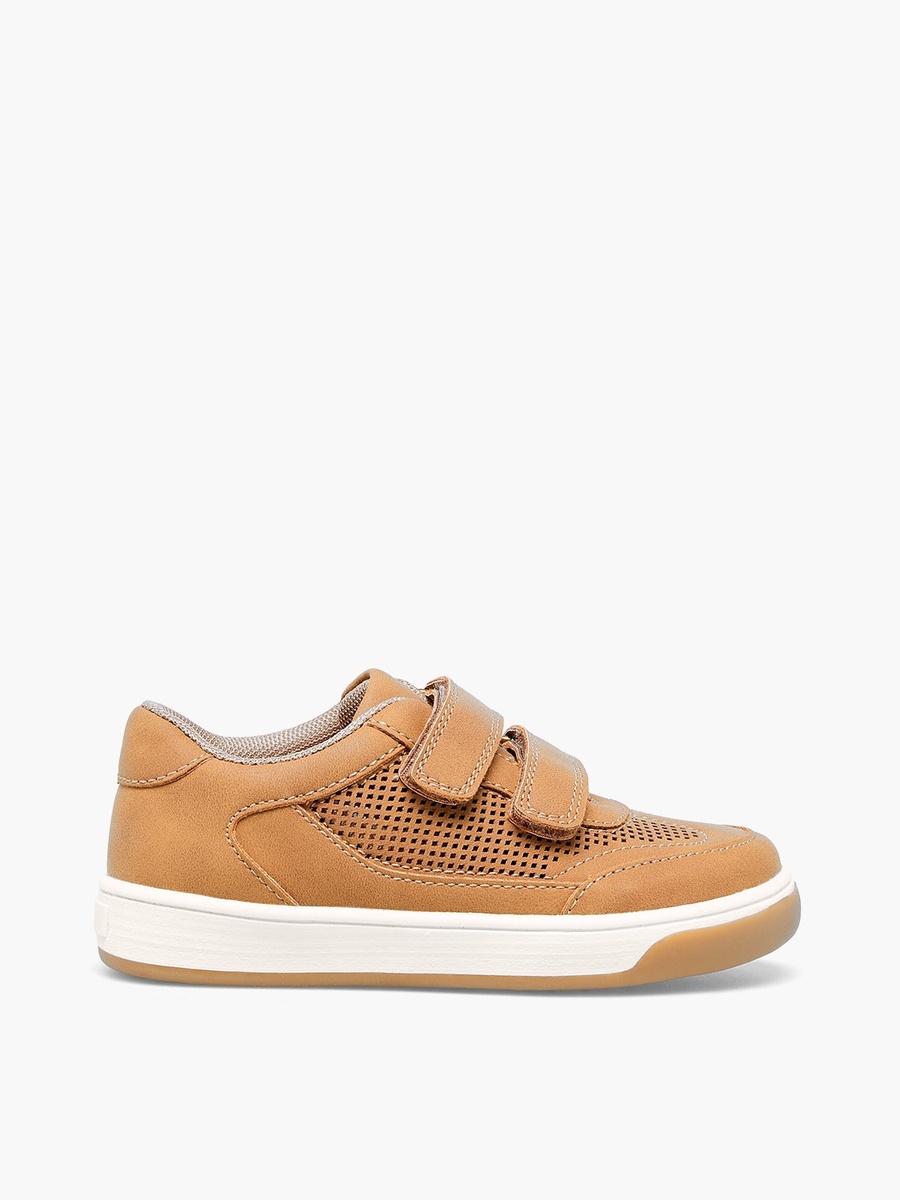 Boys Hook and Loop Ankle Sneakers