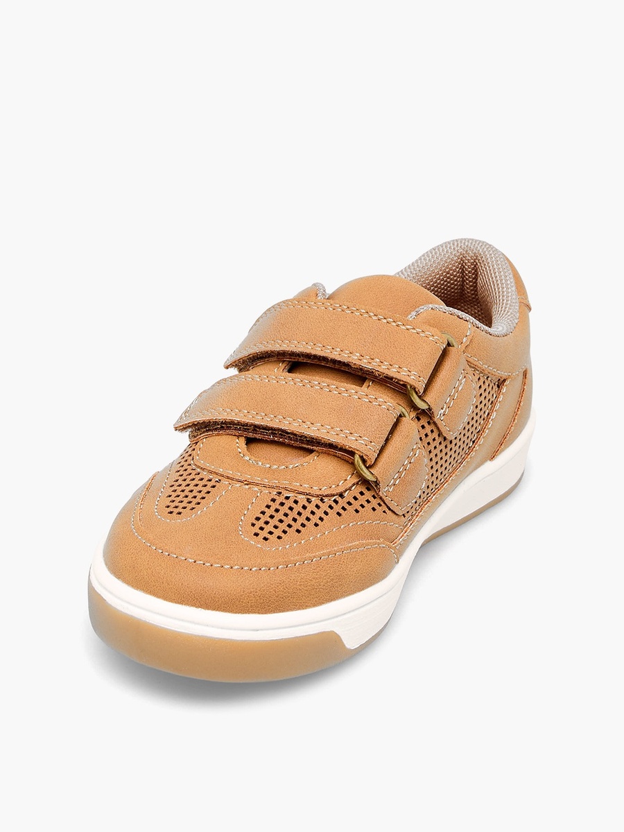 Boys Hook and Loop Ankle Sneakers