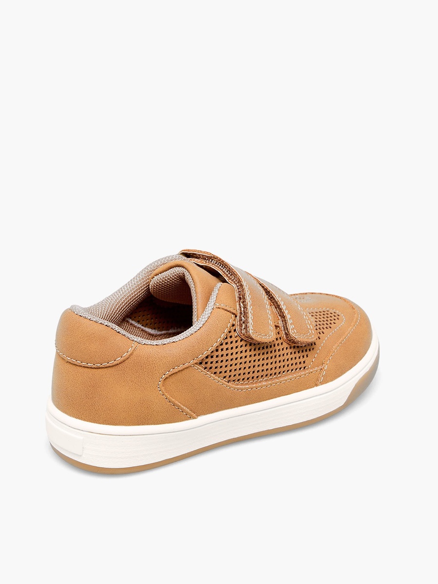 Boys Hook and Loop Ankle Sneakers