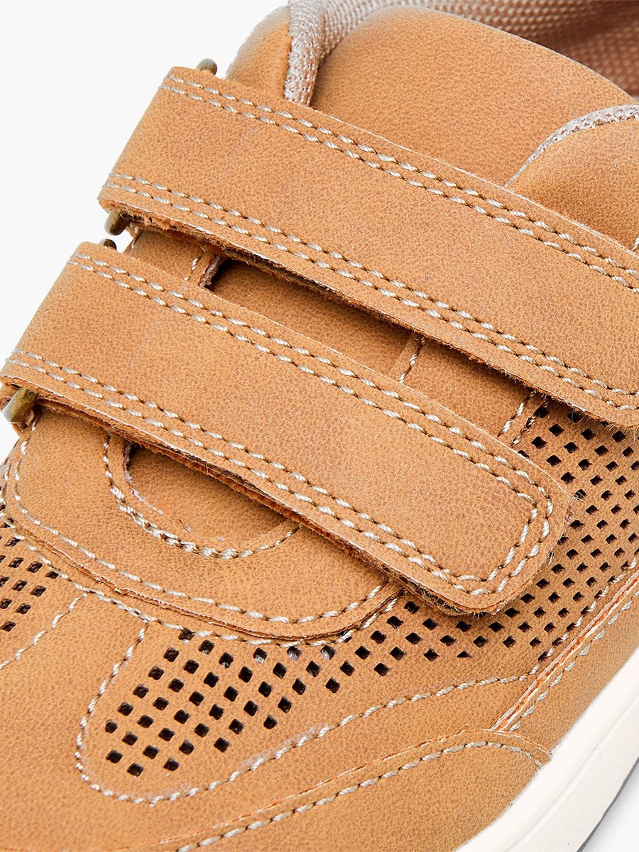 Boys Hook and Loop Ankle Sneakers