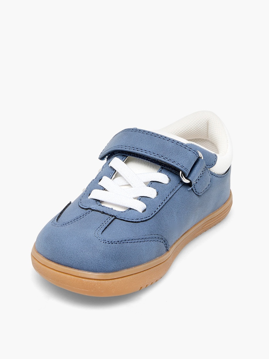 Boys Hook and Loop Ankle Sneakers