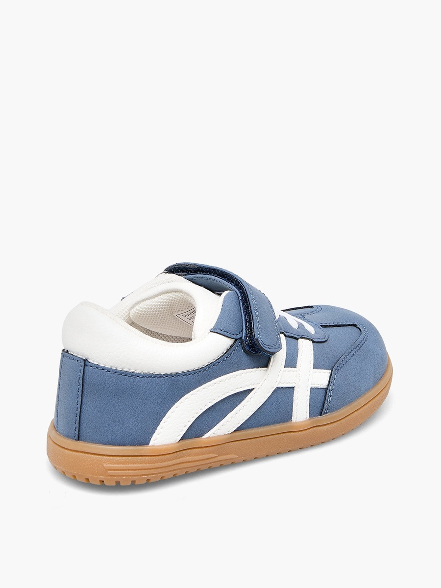 Boys Hook and Loop Ankle Sneakers