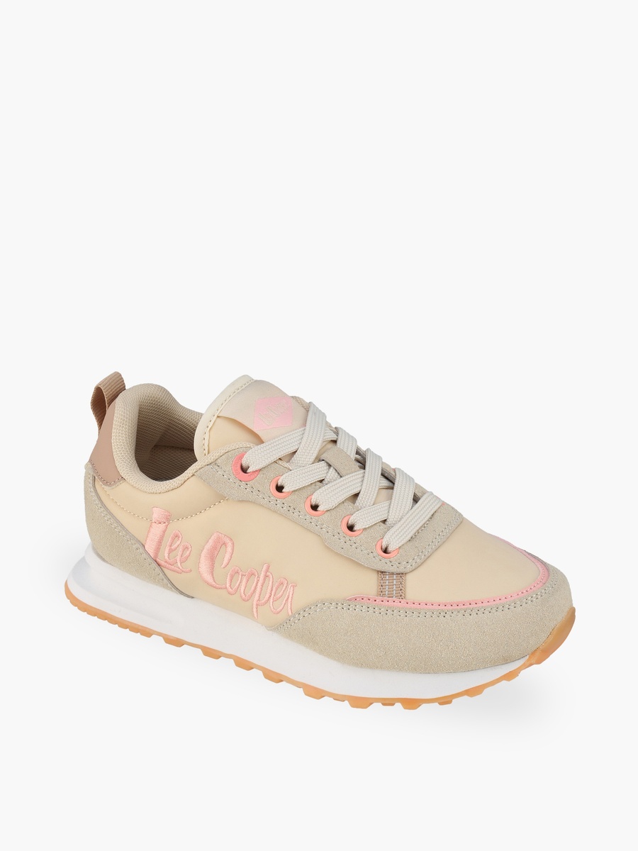 Girls Lace-Up Ankle Sneakers