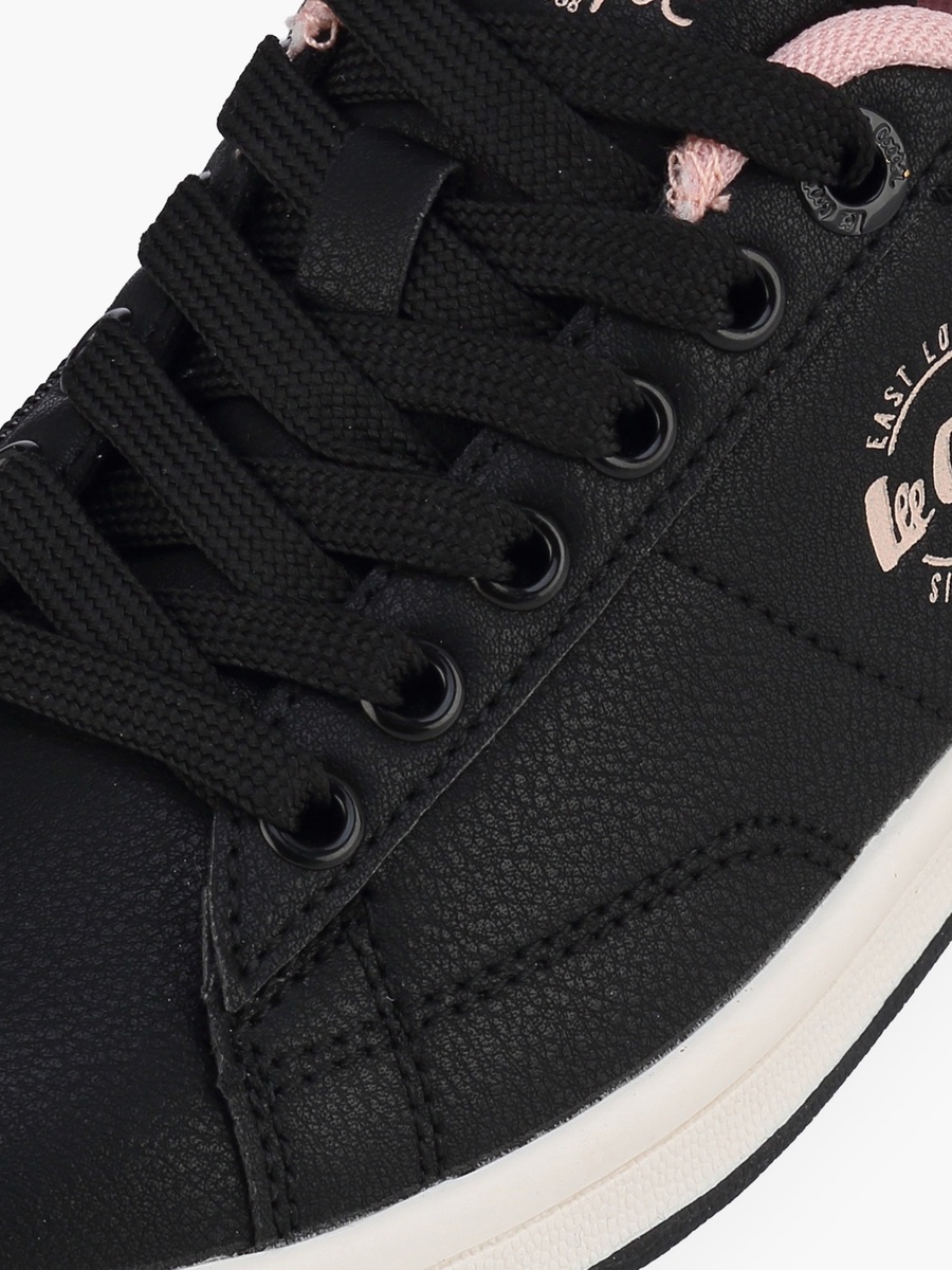 Girls Lace-Up Ankle Sneakers