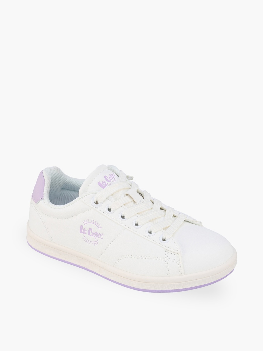 Girls Lace-Up Ankle Sneakers