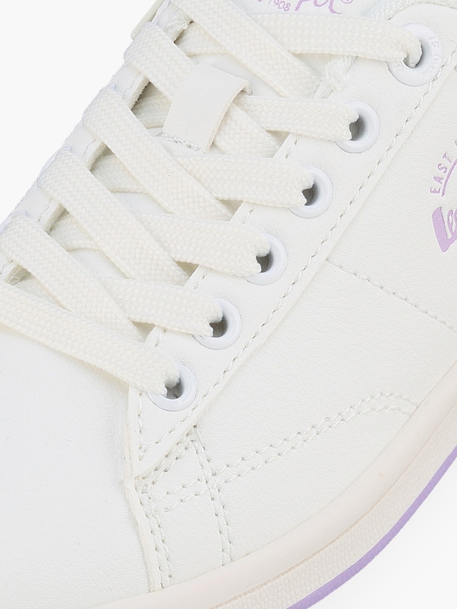 Girls Lace-Up Ankle Sneakers