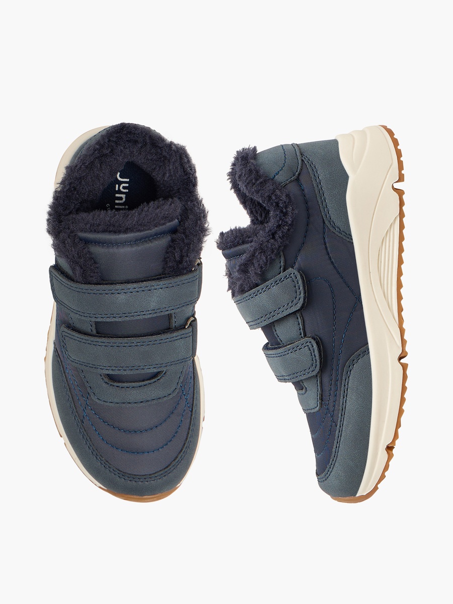 Boys Hook and Loop Ankle Sneakers