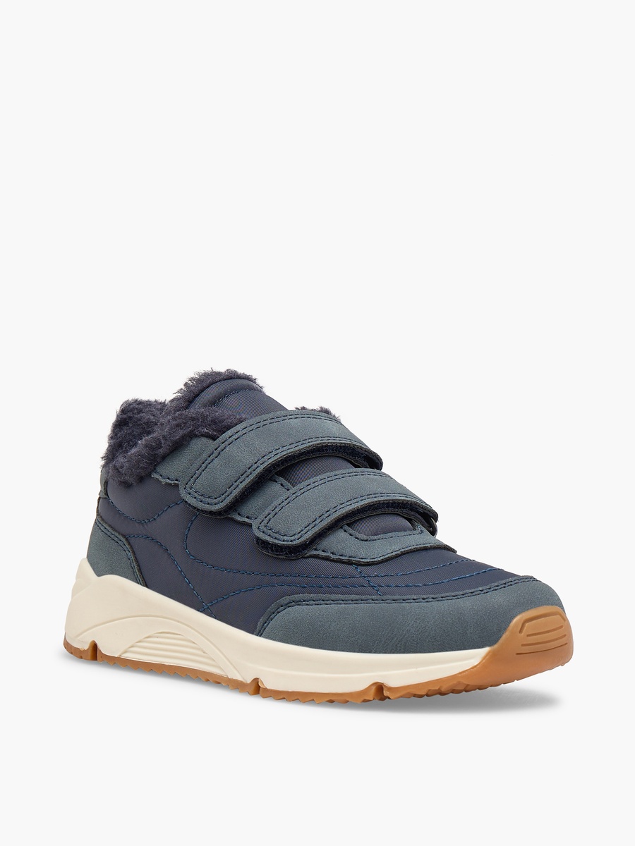 Boys Hook and Loop Ankle Sneakers