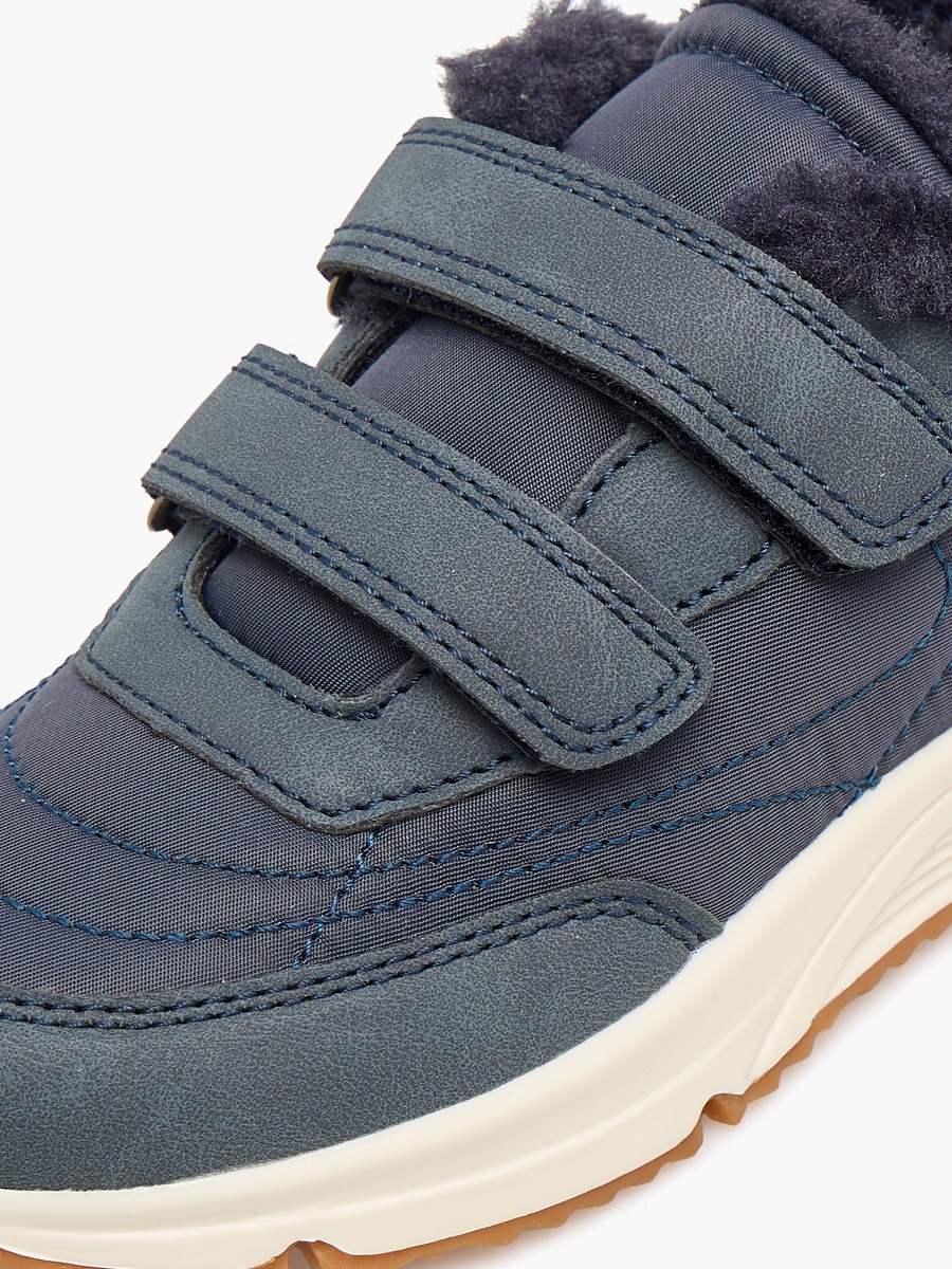 Boys Hook and Loop Ankle Sneakers