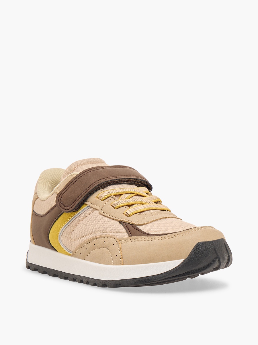 Boys Hook and Loop Ankle Sneakers