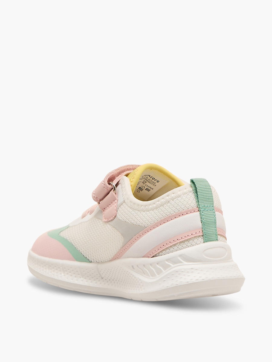 Girls Hook and Loop Ankle Sneakers