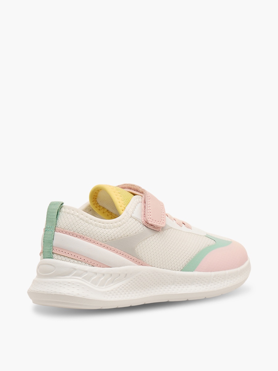 Girls Hook and Loop Ankle Sneakers