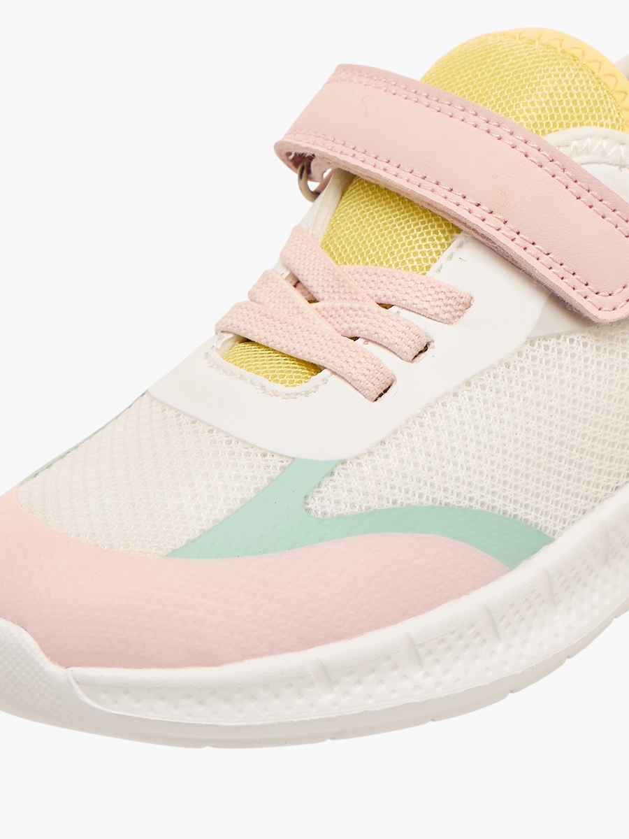 Girls Hook and Loop Ankle Sneakers
