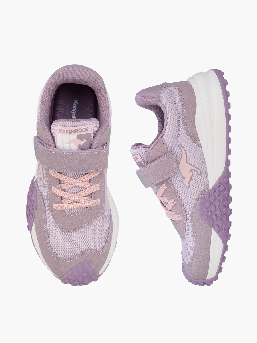 Girls Hook and Loop Sports Shoes