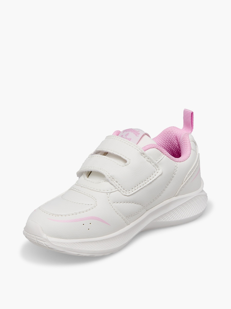 Girls Minnie Mouse and Daisy Duck Print Ankle Sneakers