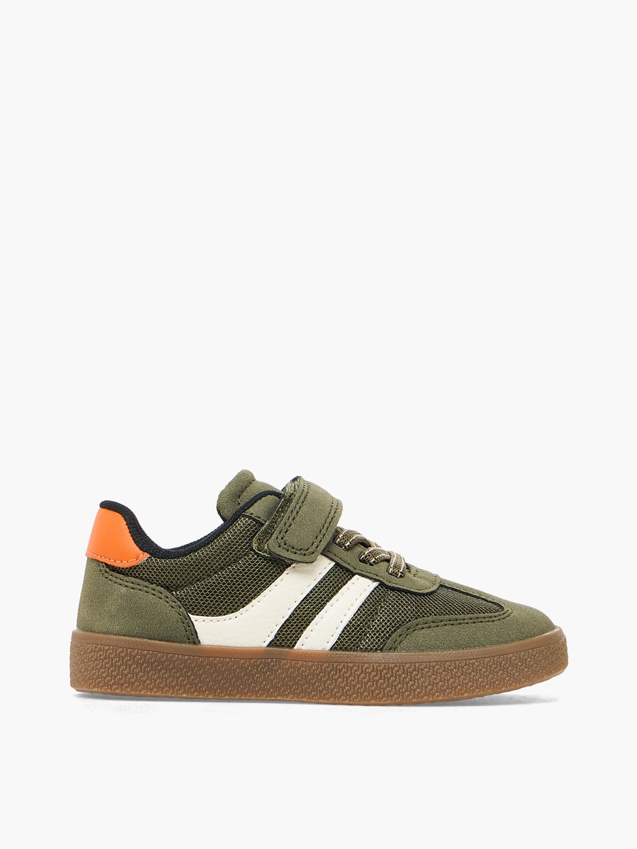 Boys Hook and Loop Ankle Sneakers