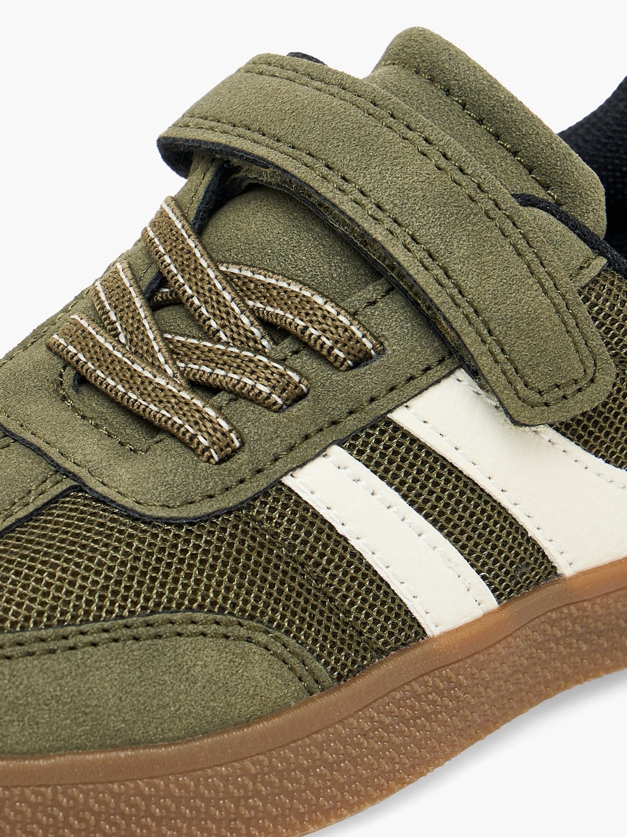 Boys Hook and Loop Ankle Sneakers
