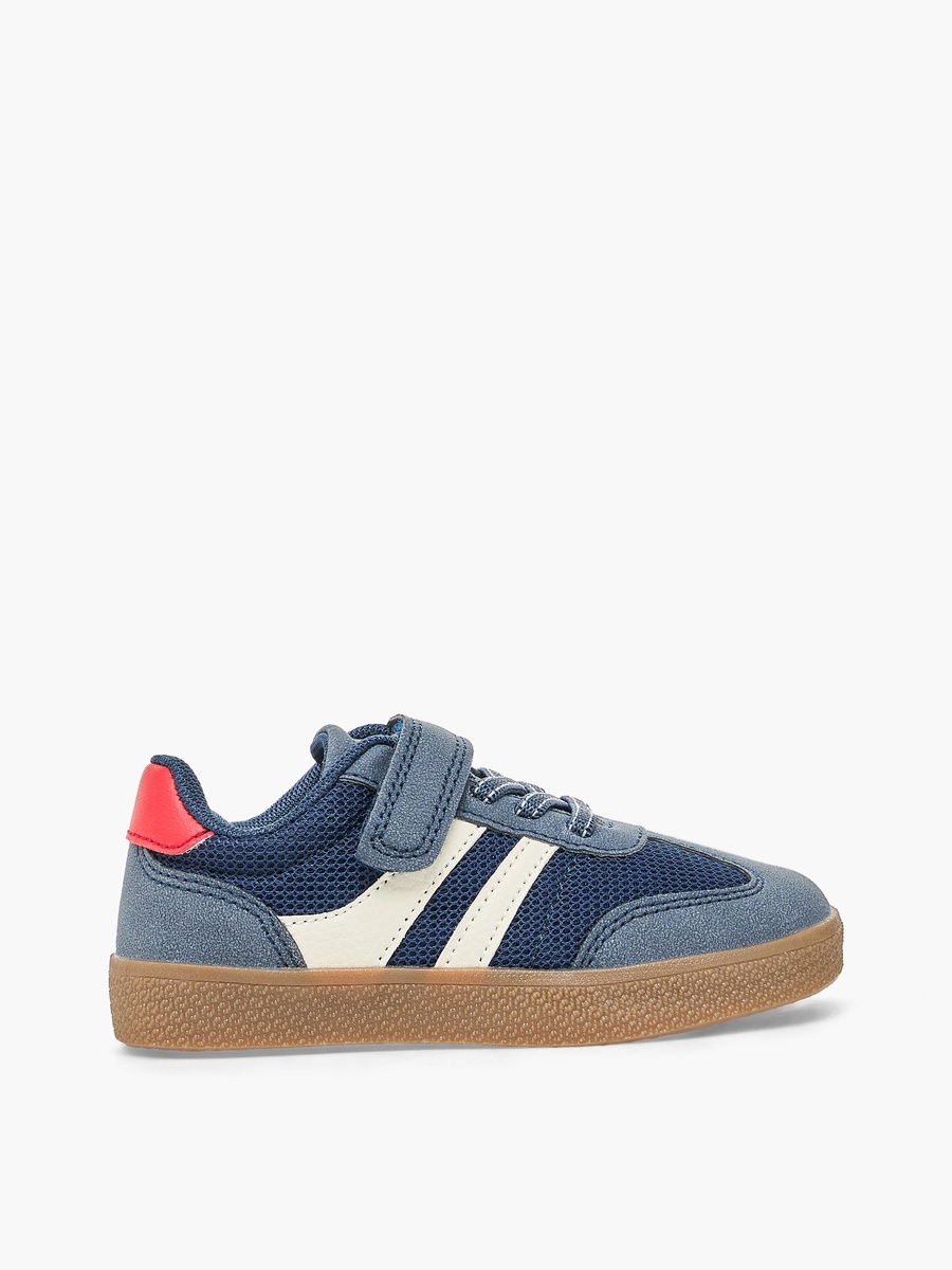Boys Hook and Loop Ankle Sneakers