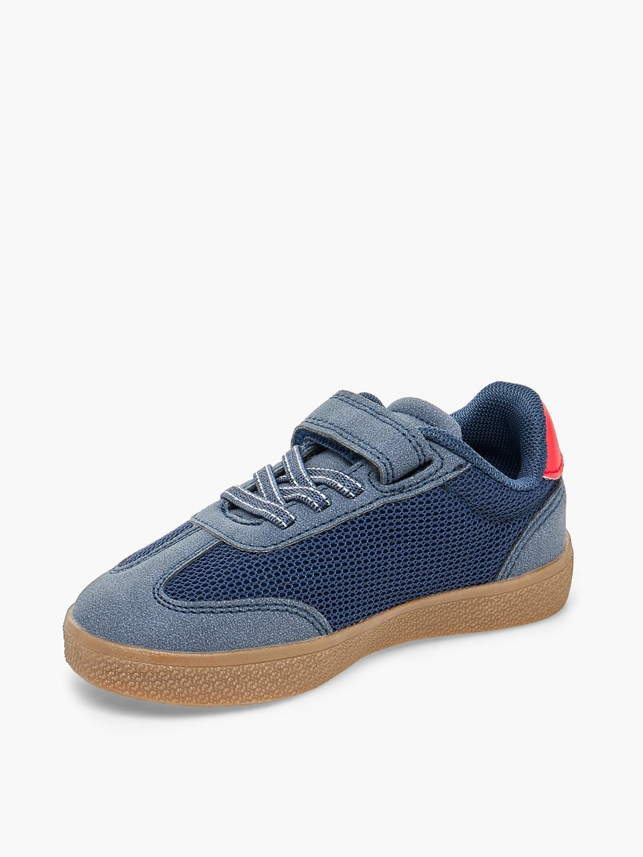 Boys Hook and Loop Ankle Sneakers