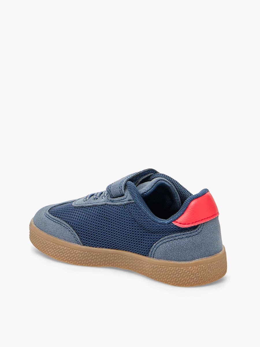 Boys Hook and Loop Ankle Sneakers