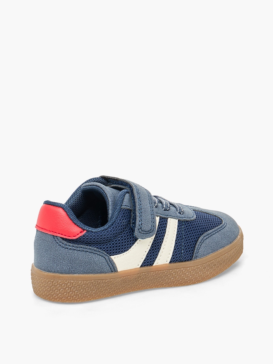 Boys Hook and Loop Ankle Sneakers