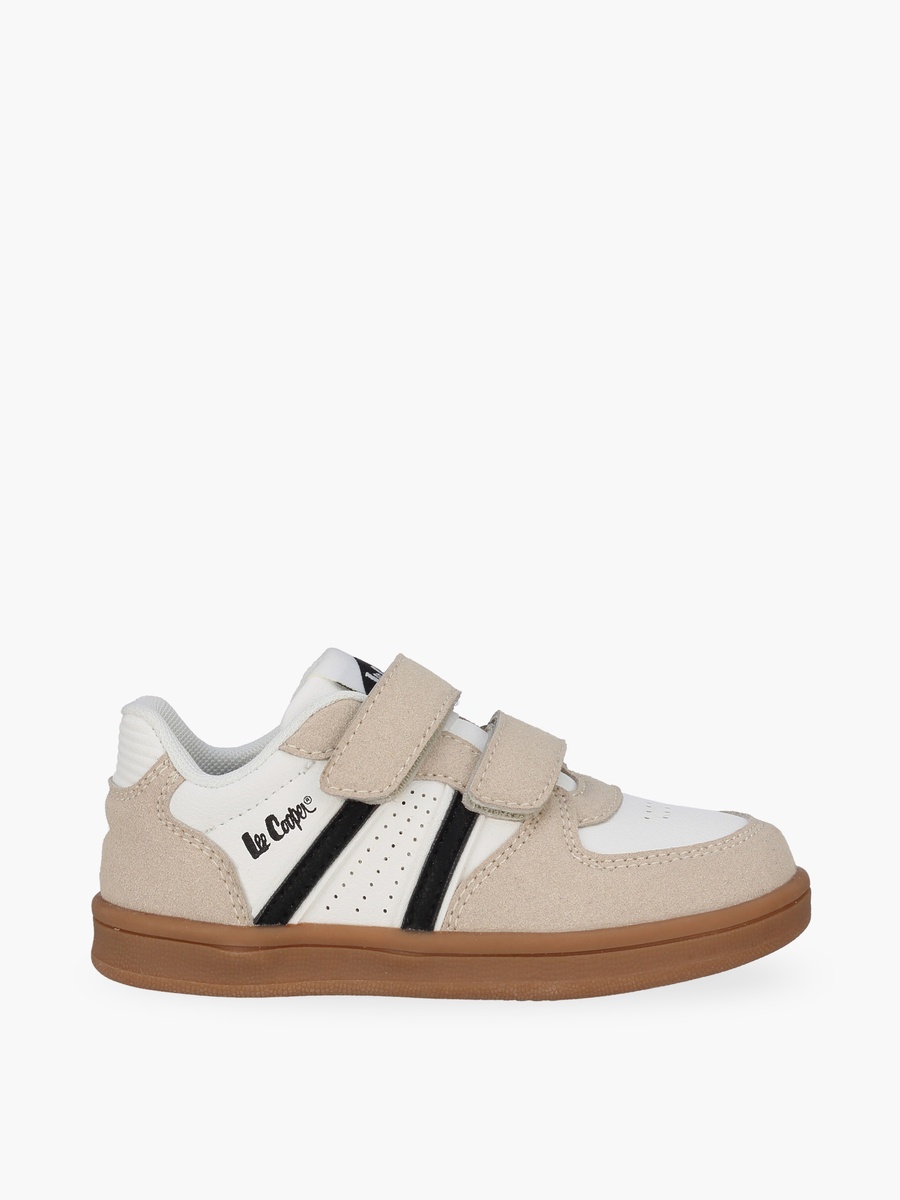 Girls Hook and Loop Ankle Sneakers