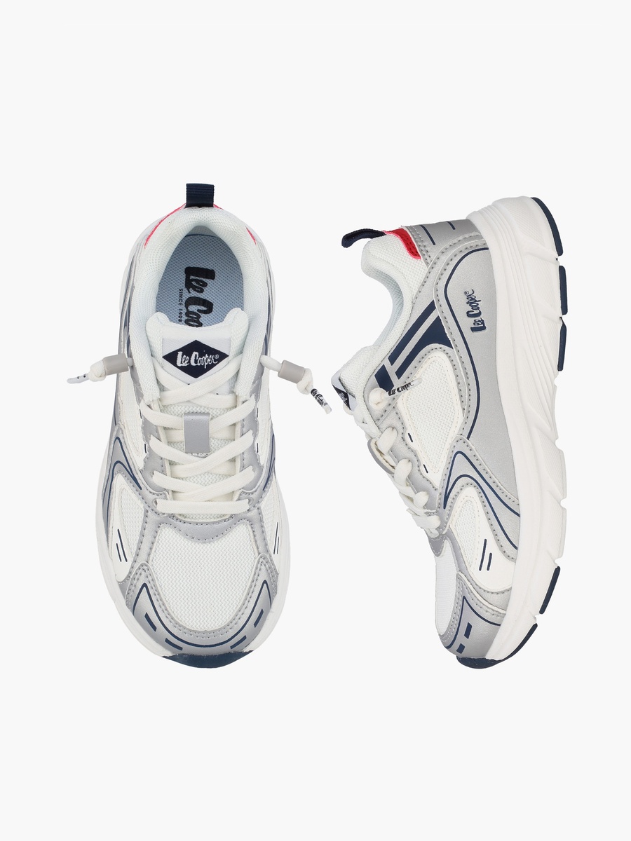 Boys Lace-Up Ankle Sneakers