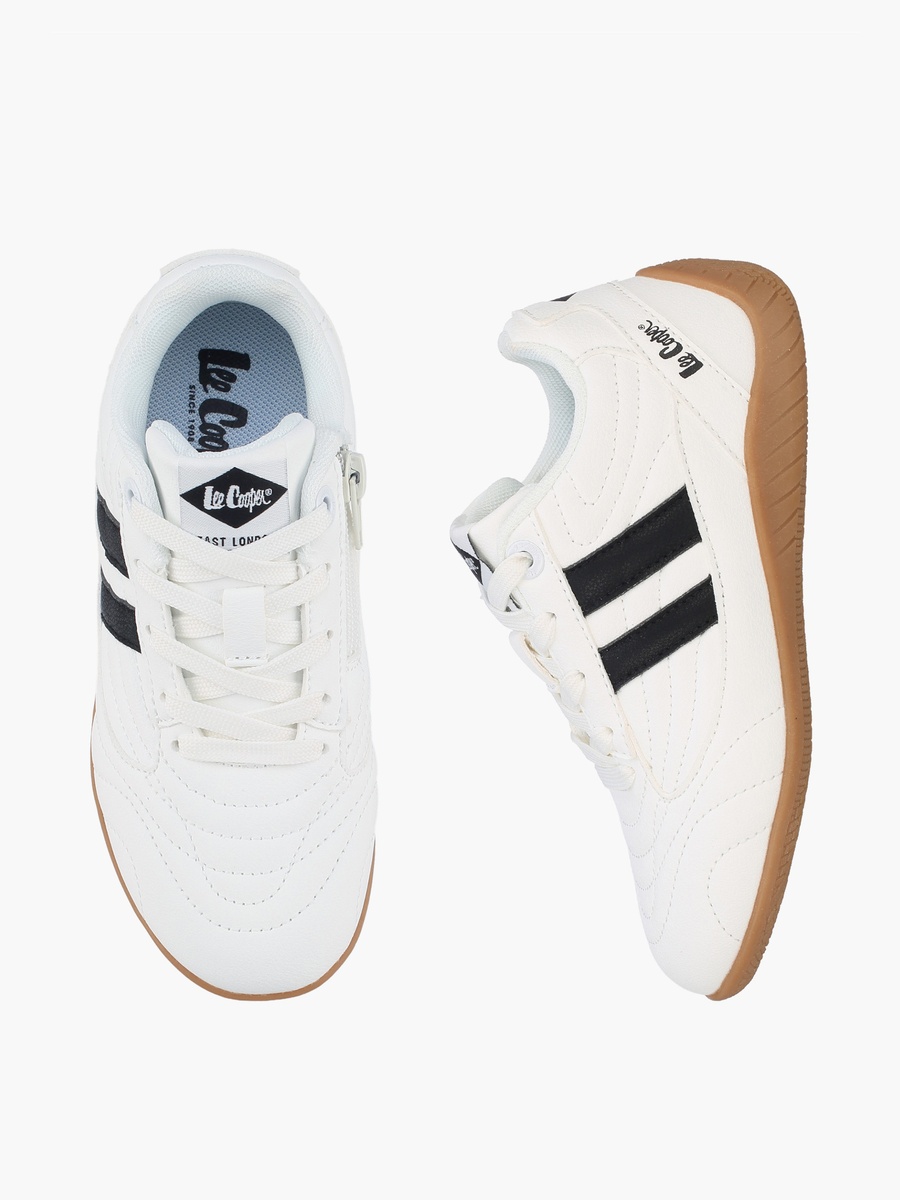 Boys Lace-Up Ankle Sneakers