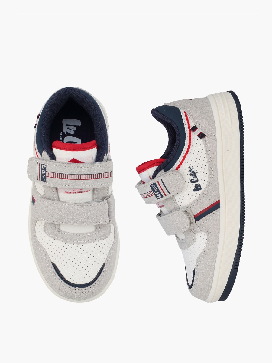 Boys Hook and Loop Ankle Sneakers