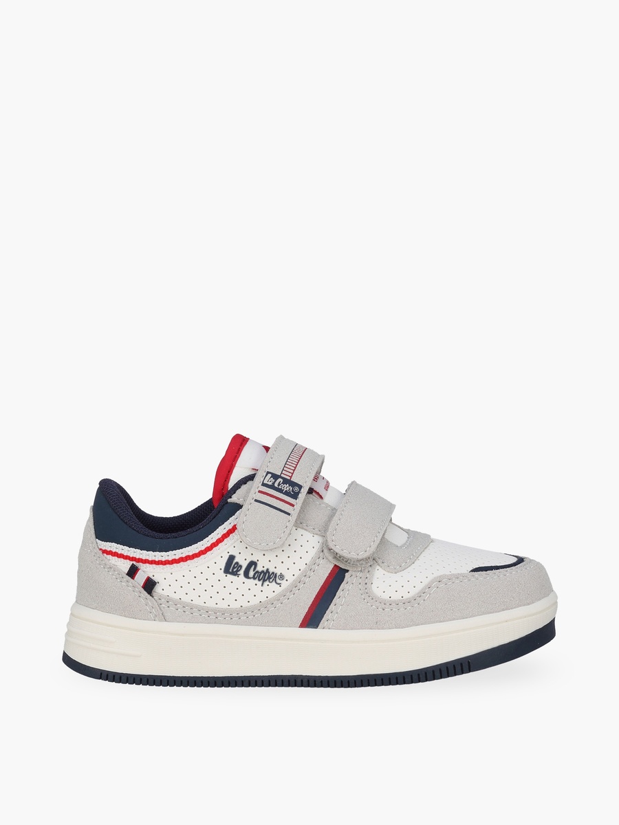 Boys Hook and Loop Ankle Sneakers