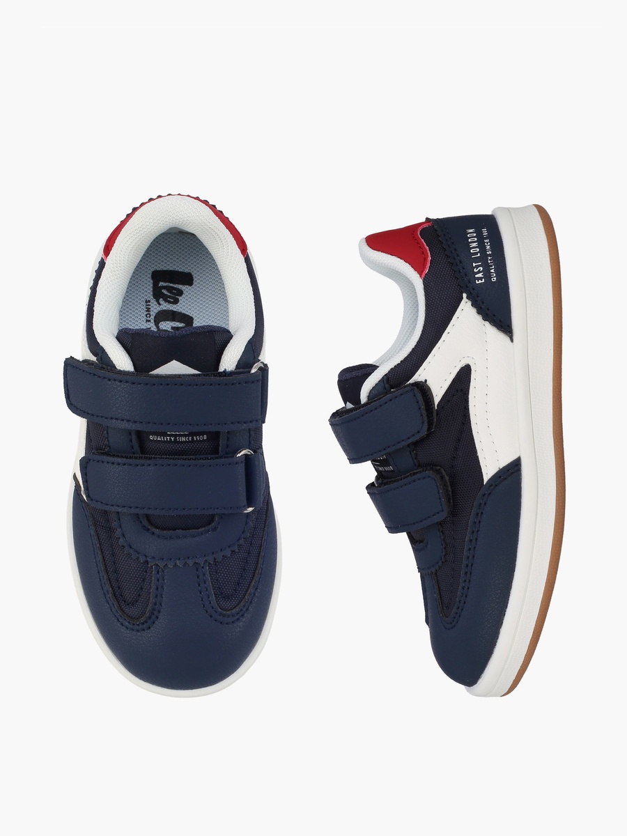 Boys Hook and Loop Ankle Sneakers